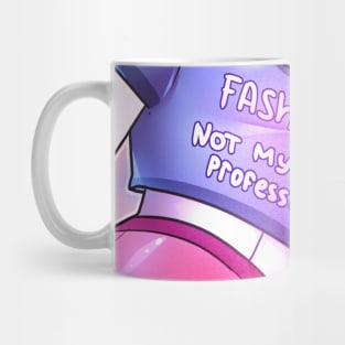 Fashion is not my profession Mug